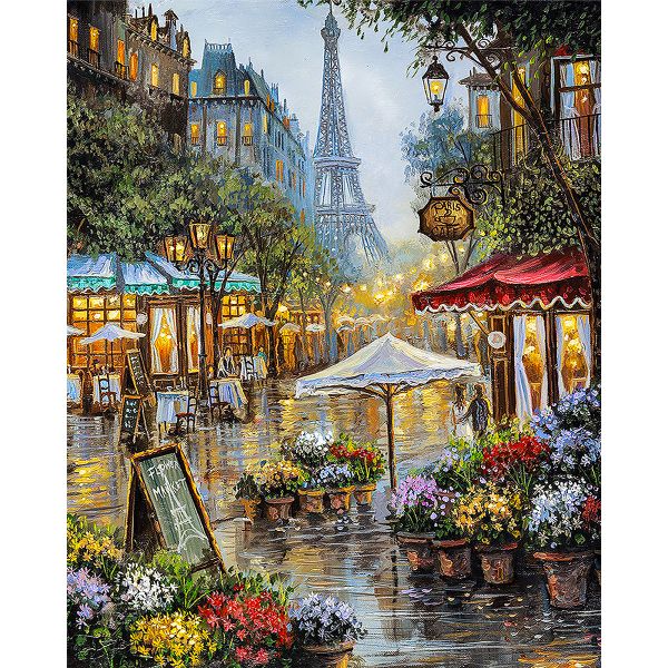 Paris Night Street image