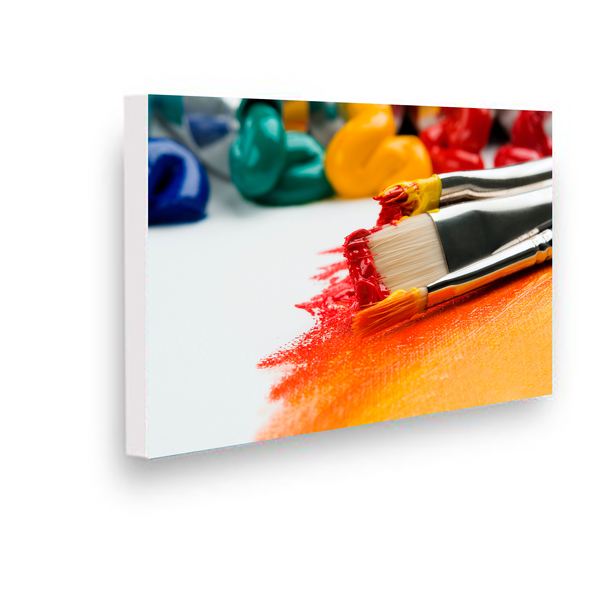 Mounted Prints - Paint Brushes