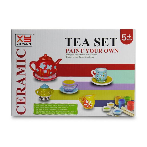 Tea Set - Paint Your Own - Arts &amp; Crafts - Ceramic