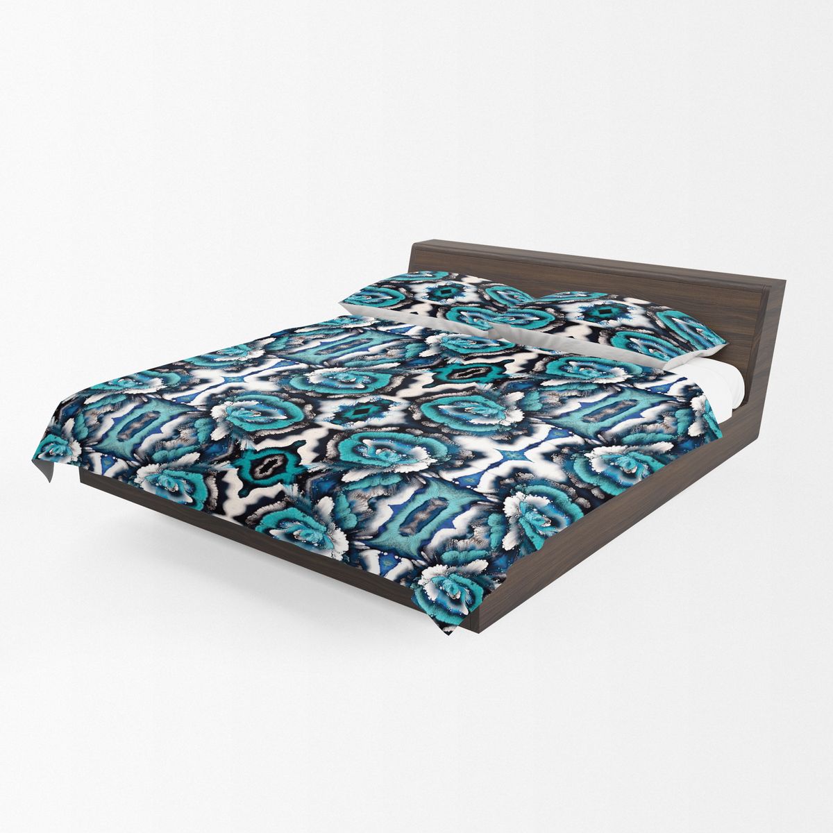 Blue Collision By Nathan Pieterse Duvet Cover Set | Shop Today. Get it ...