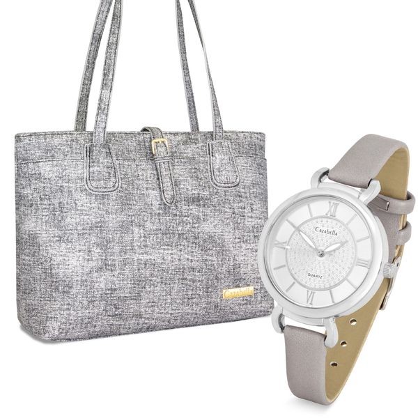 Cazabella Handbag and Watch Combo
