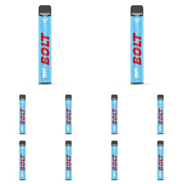 Bolt MMF 1800 Puffs Disposable Vapes 50MG - Cherry Ice (Pack of 5)