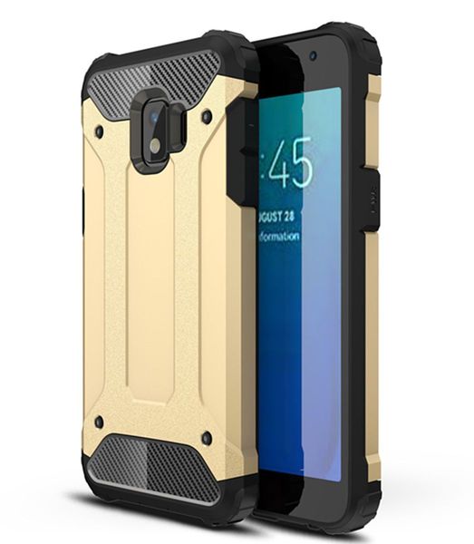 Tuff-Luv Tough Armour Case For the Samsung Galaxy J2 Core (Rose Gold)