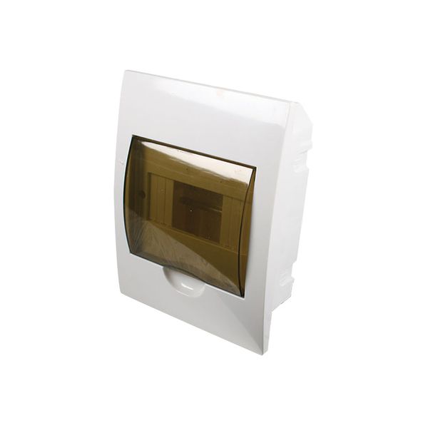 ACDC - White DIN DB 6-Way Flush With Door And Tray