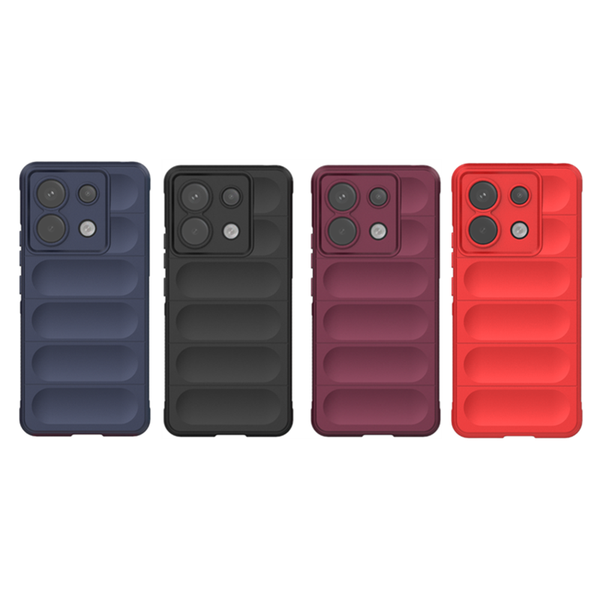 4 Units - Favorable Impression HD Shockproof Case for Redmi Note 13 Pro 5G