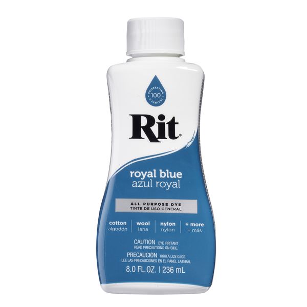 Rit All-Purpose Liquid Dye - Royal Blue 236ml