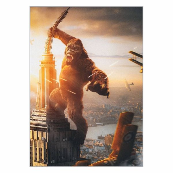 King Kong Empire State Building Poster - A1