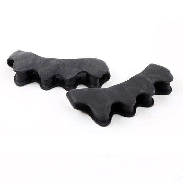 2 Piece Silicone Toe Stretcher Separators for Treatment Hallux Valgus