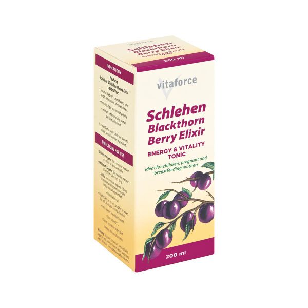 Vitaforce Schlehen Blackthorn Berry Elixir - 200ml