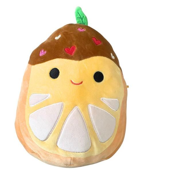 Orange Soft Plush Toy - Ultra-Soft Cuddly Stuffed Animal for Kids