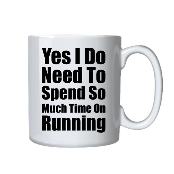 Running Coffee Mug - Best Runner Funny Novelty Gift Idea