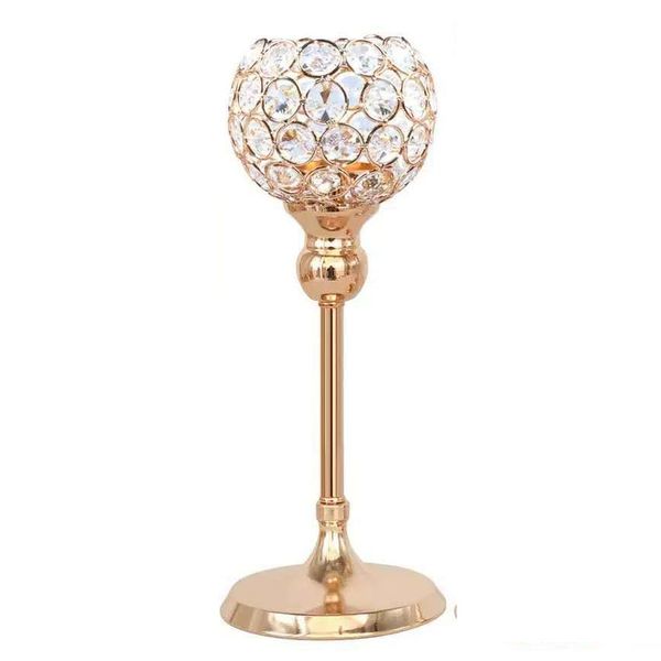 1 Piece of 30cm Height Gold Candle Holder - Candle Holder - F103-2