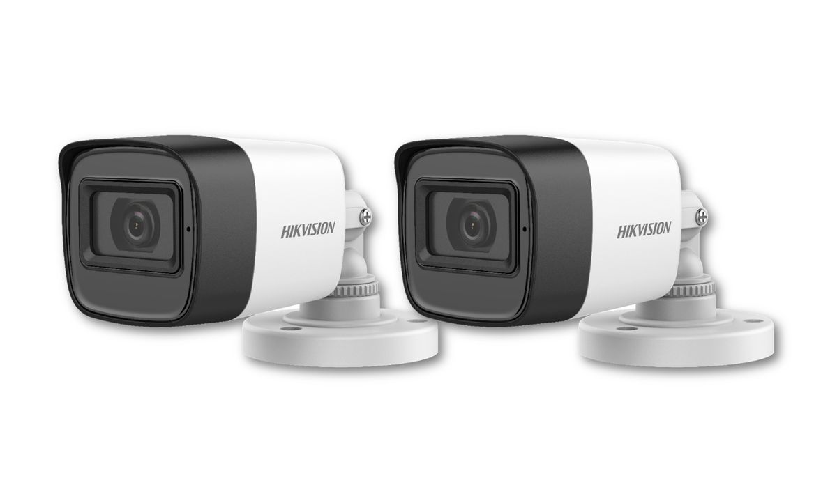 Hikvision 1080P 2MP Turbo HD Bullet Camera Set of 2 SBR Bundle Shop