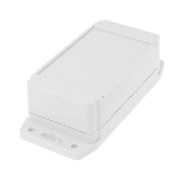 1555C2F22GY Polycarbonate Enclosure 120 x 66 x 42mm Grey IP67 Flanged Lid