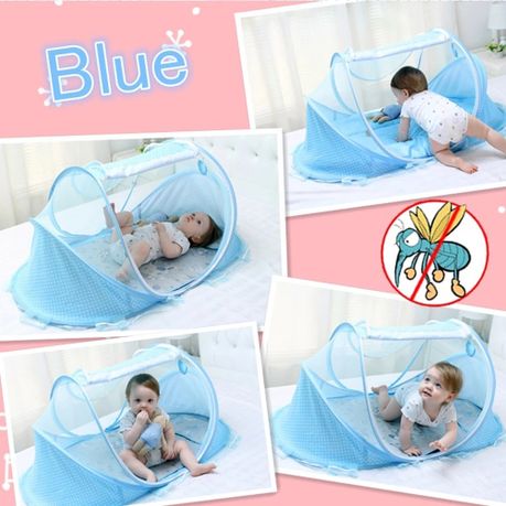 Infant bed clearance with mosquito net