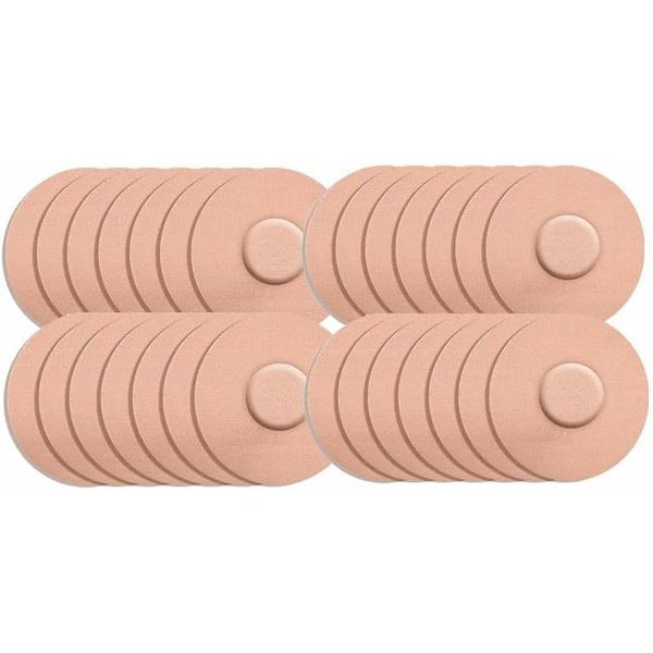 EELHOE 30 Pcs Sensor Adhesive Patches Waterproof CGM Sensor Protection