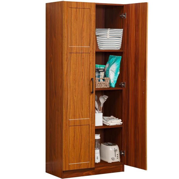 Wardrobe Storage Cabinet Closet Organizer Bookcase Kitchen Cupboard Shelf