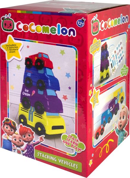 Cocomelon Stacking Vehicles