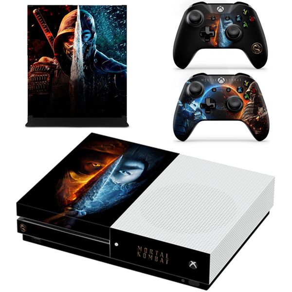 Decal Skin Compatible with Xbox One X - Mortal Kombat (Decal Only)