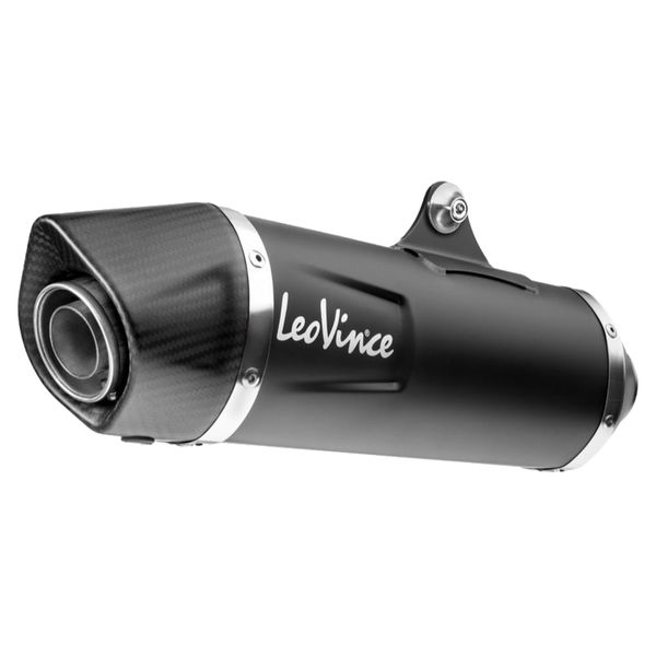 Leo Vince Nero Stainless Steel Slip-On Exhaust for BMW F850GS / Adventure