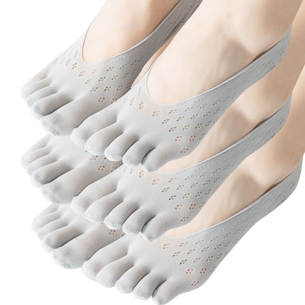 ULC Toe Socks 3 Pairs Set - Grey