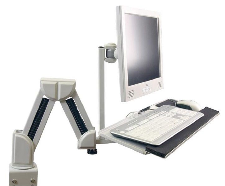 Pro Signal PSG08382 Monitor Arm + Keyboard Tray