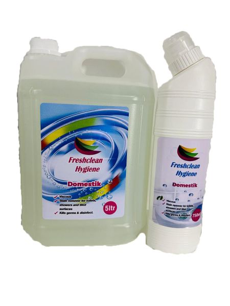 Freshclean Hygiene Domestik Thick Bleach 5L + 750 ml