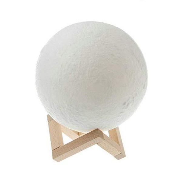 15cm 3D White Moon Lamp