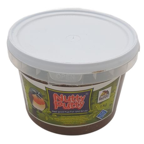 Elaine's Birding Nutty Putty Pudding - High Energy Food for Wild Birds 1kg Image