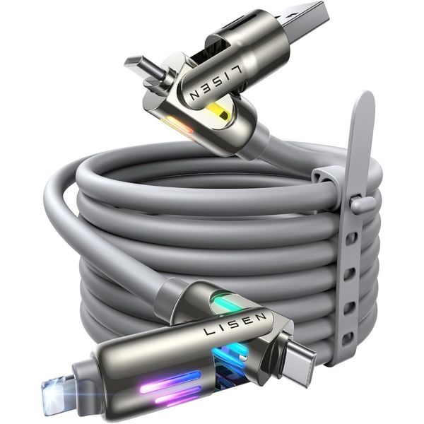 USB C Fast Charging Cable, 240W 4 in 1 Charging Cable