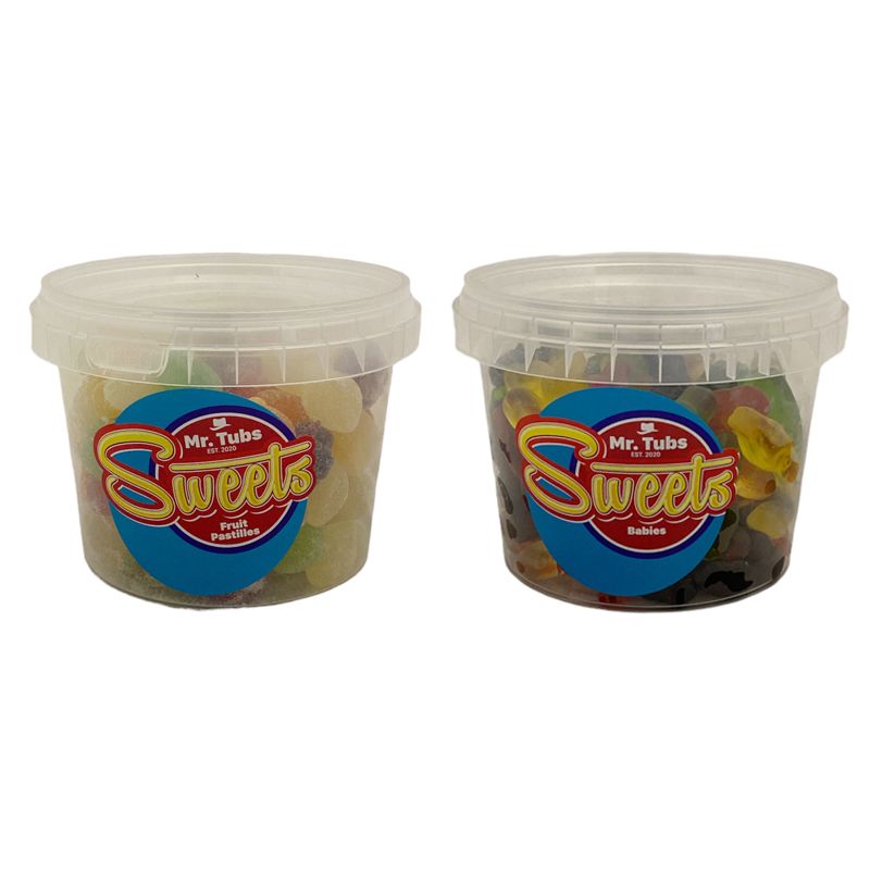 Mr Tubs Sweets Fruit Pastilles & Gummy Babies Combo Buy Online in
