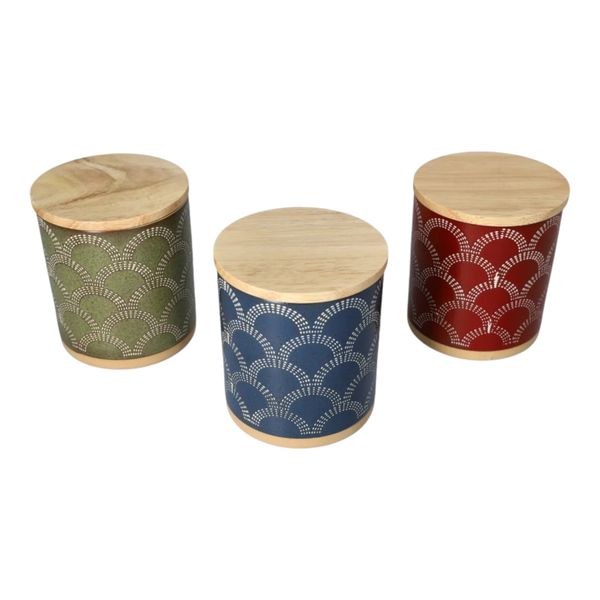 Seasoning Canisters 3 Piece 10cm