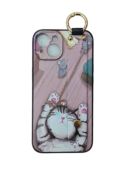 Beautiful Cover For iPhone 14 Slim Fit With Holding Strap