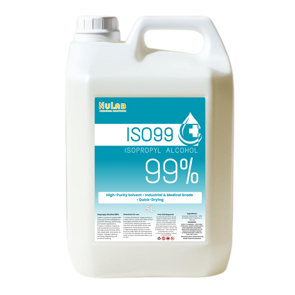 Iso99 - 99% Isopropyl Alcohol - 5L