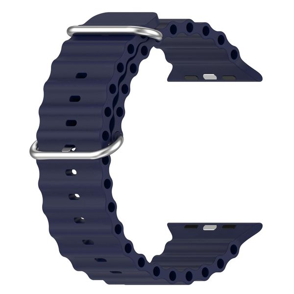 Silicone Band Compatible with Apple Watch 38-49mm - Comfort Fit