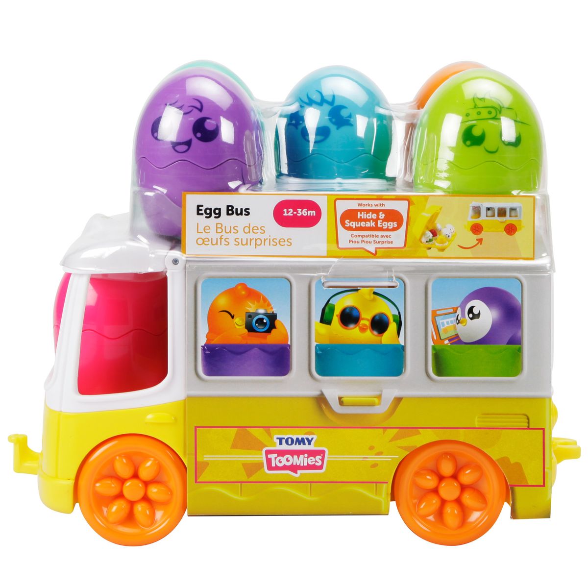 egg bus toy