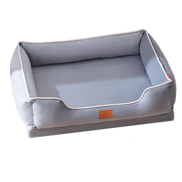 Dog Bed Large Soft Calming Pet Sofa Washable With Removable Mat Non - slip