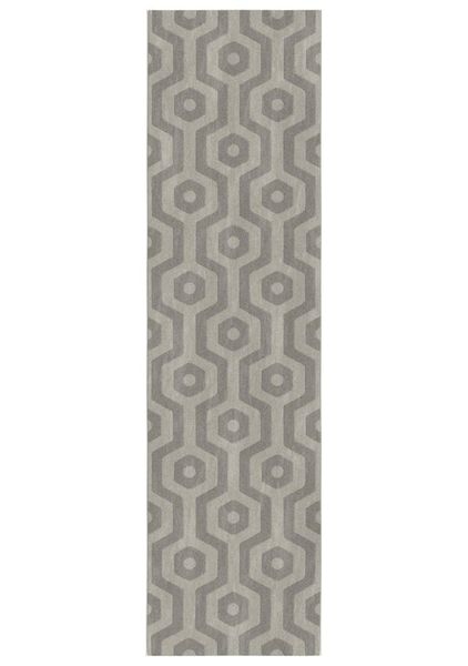 Rugs Original Opus Rug - Taupe Honeycombe (80x400)