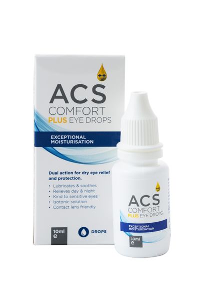 ACS Comfort Plus Eye Drops (HA) - 10ml