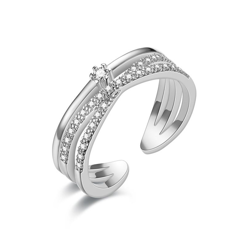 CABS - Cubic Zirconia Adjustable Ring | Shop Today. Get it Tomorrow ...