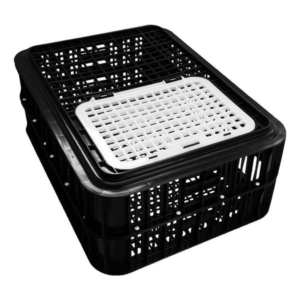 Poltek Poultry Live Bird Classic Black Crate