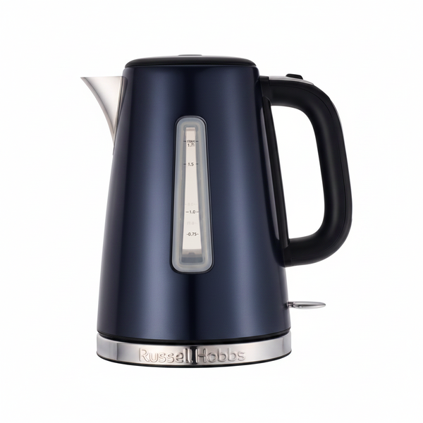Russell Hobbs Cordless Stainless Steel Kettle 1.7L with Blue Illumination