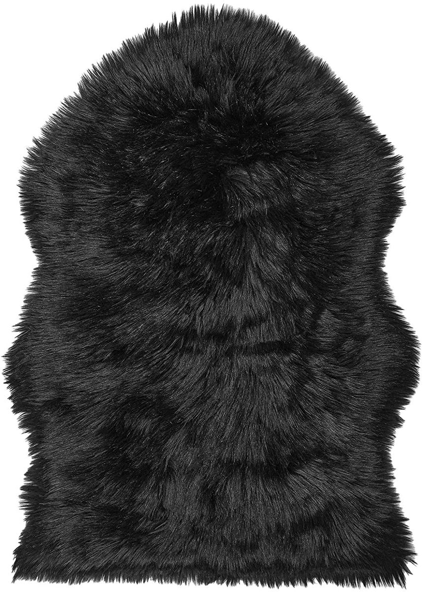 Shaggy Black Area Soft Fluffy Rug 60 x 90cm Shop Today. Get it