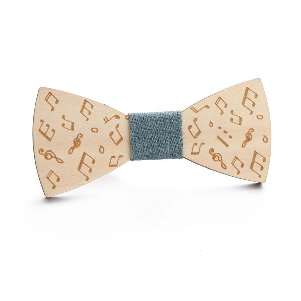 Handmade Wooden Bow Tie