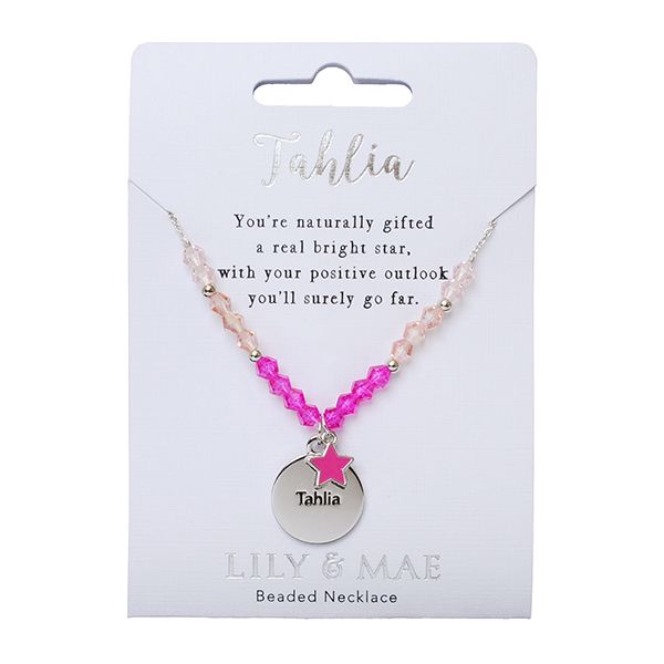 Lily &amp; Mae Beaded Necklace - Tahlia