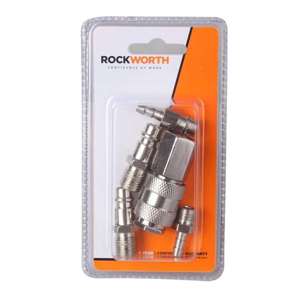 Rockworth - Coupler Hose Set 5 Piece