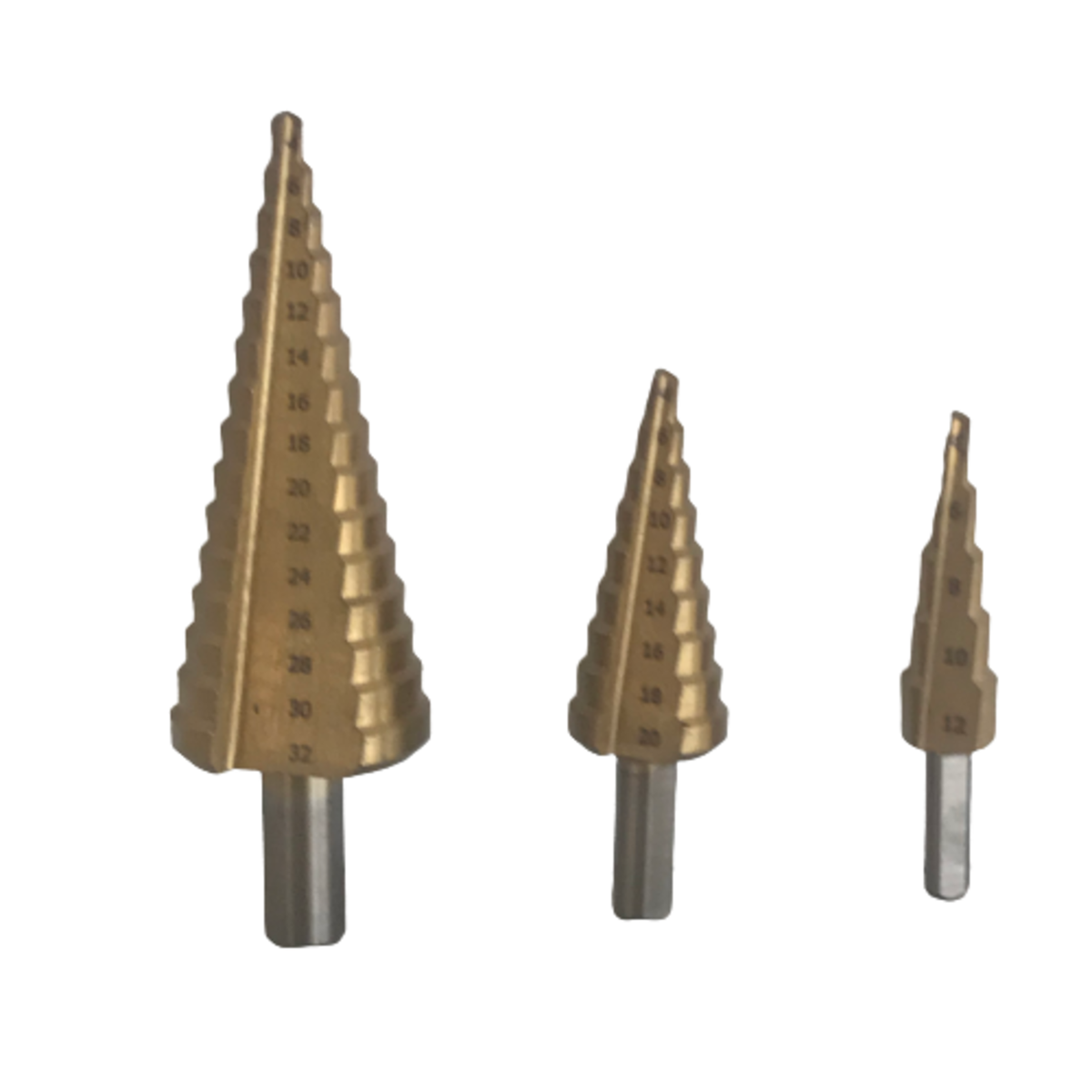 Bebona Hss Step Drill Bit Set