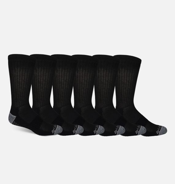 Columbia Men's Sport Crew Sock's Multi Colour Pack One Size