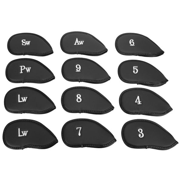 12 Pieces black iron covers - court exercise