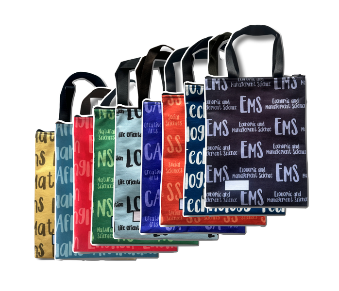 Bags For Books - Eco Range Book Bag Bundle (9 Bags) ENGLISH Bundle
